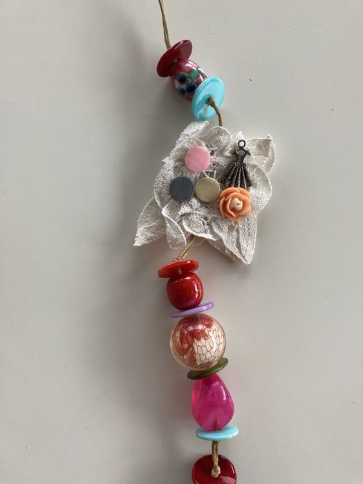 Korale długie kolorowe