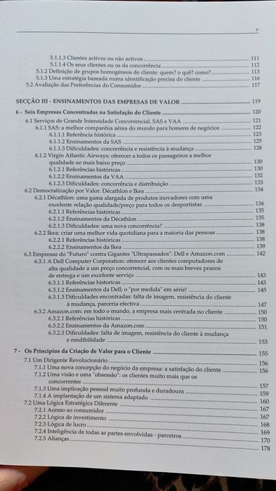 Livro Criação de Valor para o Cliente (Descida de preço)