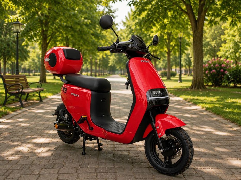 FADA N9 1200W 25Ah Чорний | Потужний Електроскутер