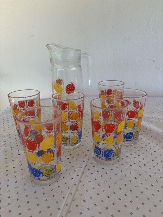 Conjunto jarra +6 copos64752314772481121