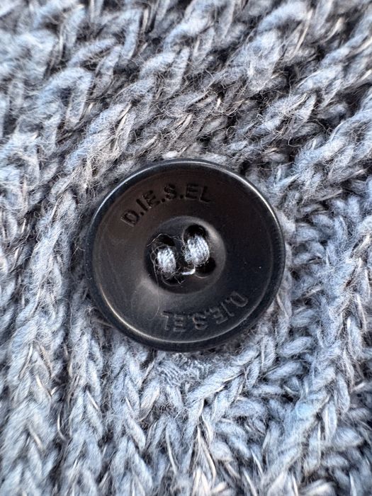 Diesel męski kardigan XL szary, stan bardzo dobry