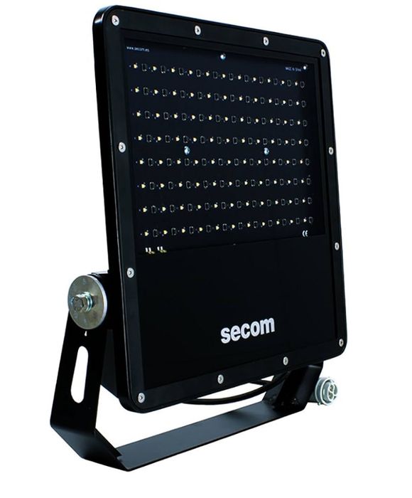 Projetor LED Secom Protek Q2, 150 W, Preto