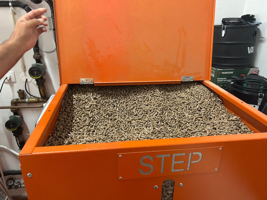 Caldeira STEP GRV30RO a Pellets 30kW – Aquecimento Central