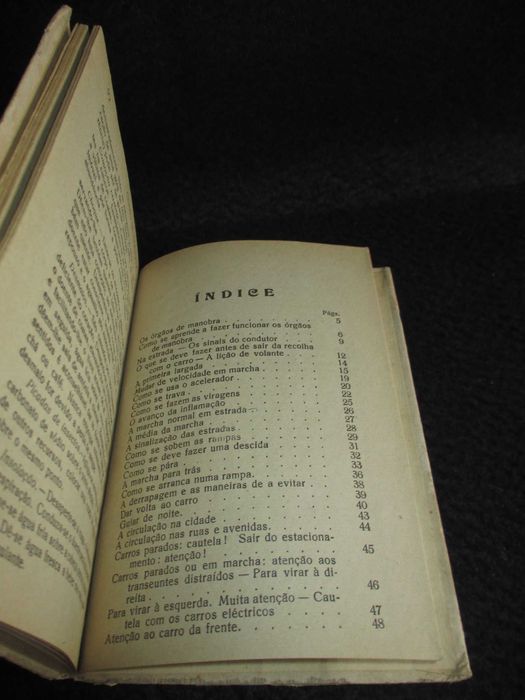 Livro Como se conduz um Automóvel Charles Gouraud 1951
