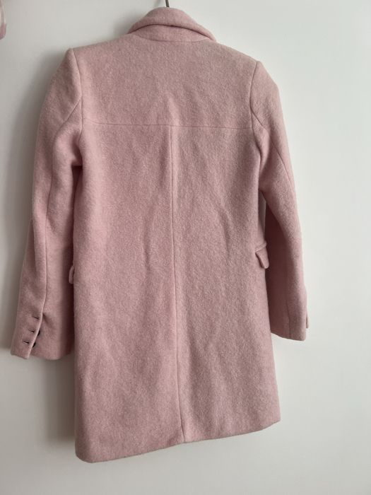 Пудрове демісезонне пальто Bershka S/26