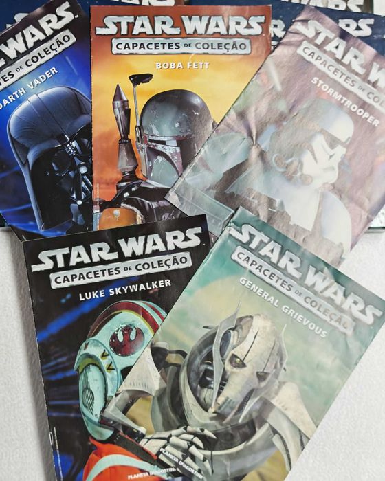 Coleção completa de capacetes Star Wars - Planeta DeAgostini