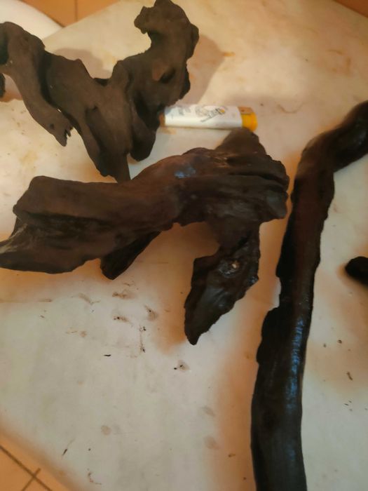 Do akwarium korzenie ładny zestaw do dekoracji dna