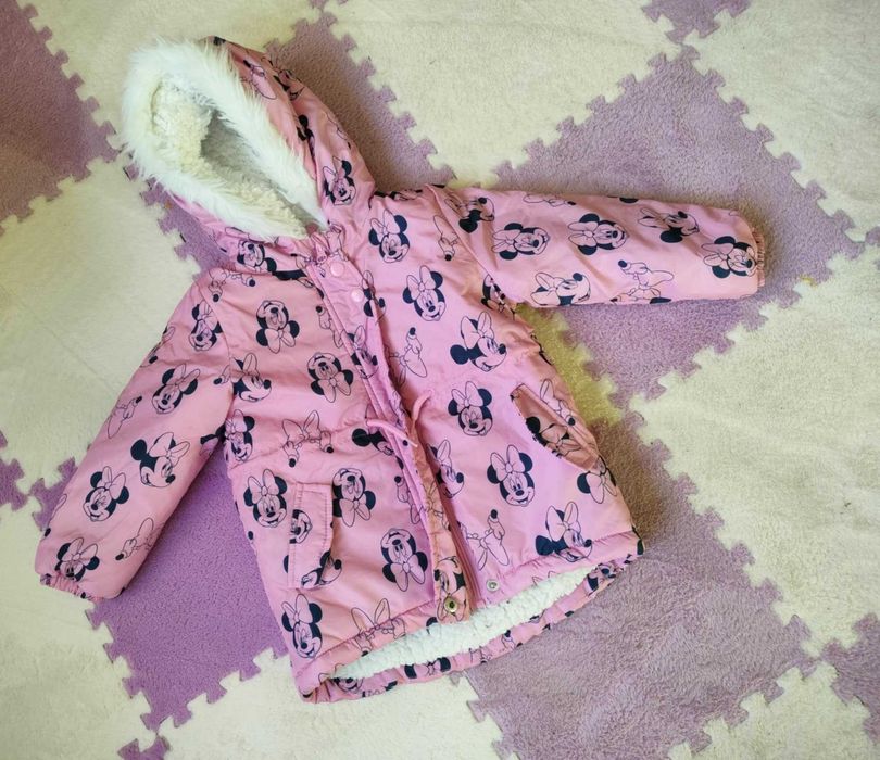 Kurtka zimowa Myszka Miki dla dziewczynki