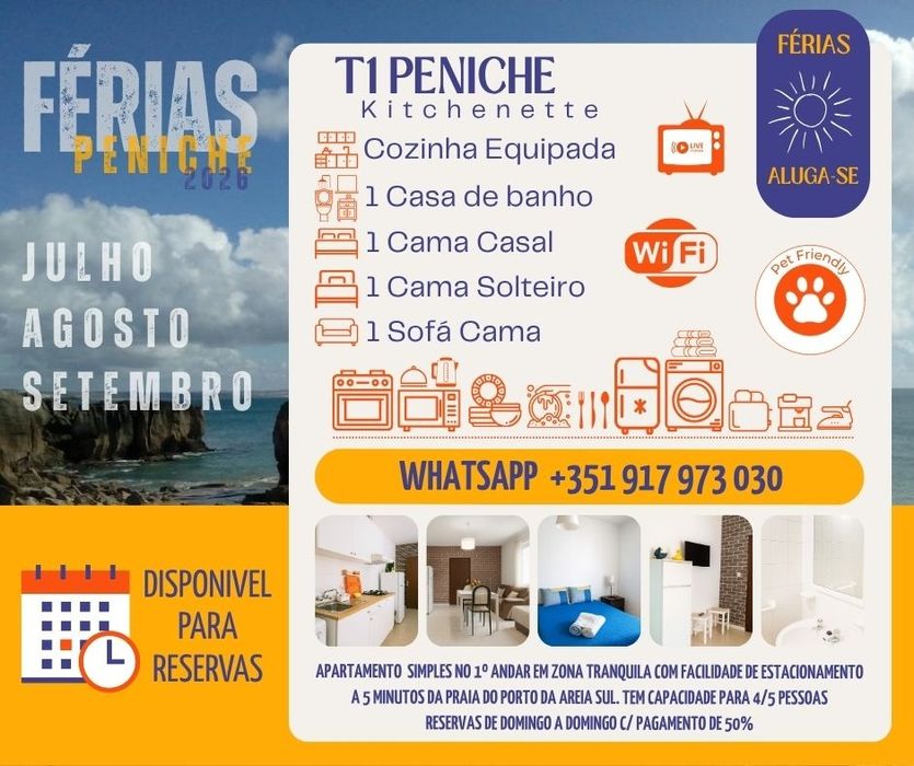 T1 Peniche Férias
