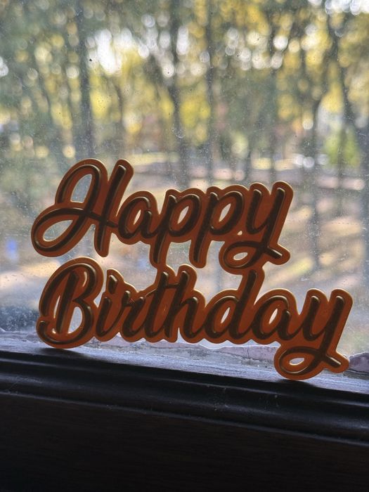 Topo/ topper de bolo personalizado