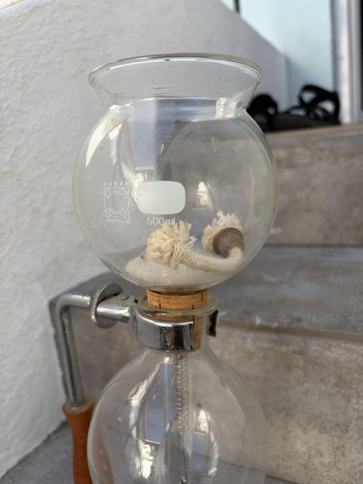 Maquina cafe vacuo vintage