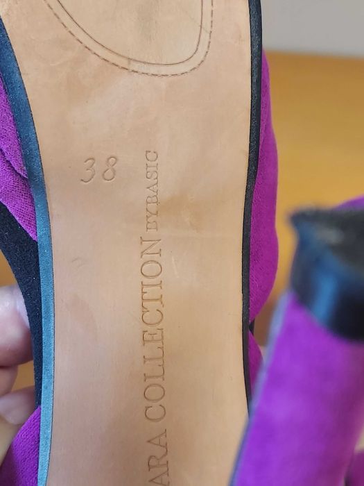 Sapatos fucsia Zara