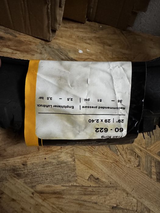 Opona rowerowa continental trail king 29”