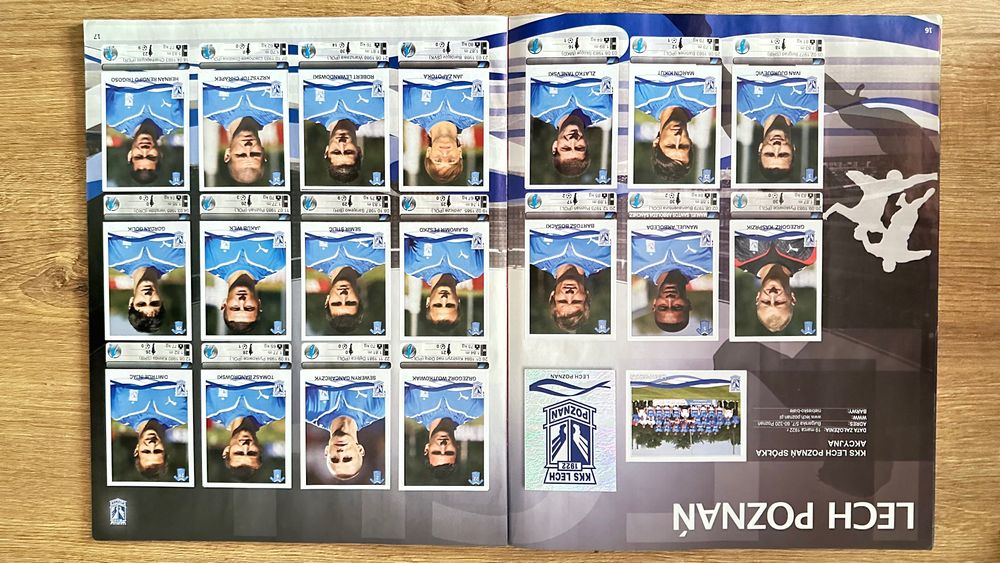 Ekstraklasa 2009/2010 album do wyklejania PANINI kompletny 350/350