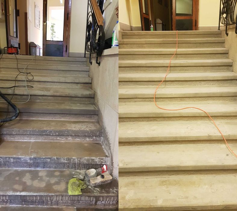 Renowacja polerowanie szlifowanie posadzek marmur, granit, lastryko.