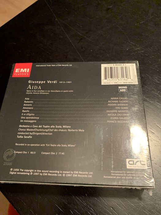 CD Maria Callas 2CD fechado