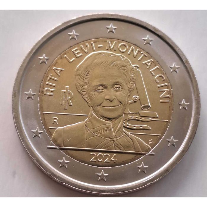 2€ Italia 2024 - Rita Levi - Montacini