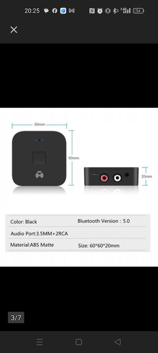 BLS-B11 odbiornik audio HiFi Bluetooth 5.0 NFC