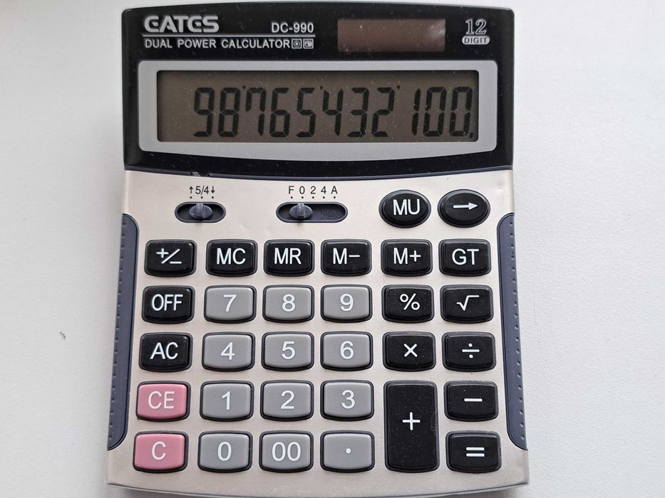 Калькулятор дванадцятирозрядний