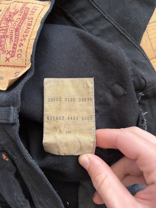 Levis 501 чорні.