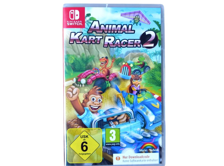NA LEWARA gra Animal Kart Racer 2 na konsolę Nintendo Switch NOWA
