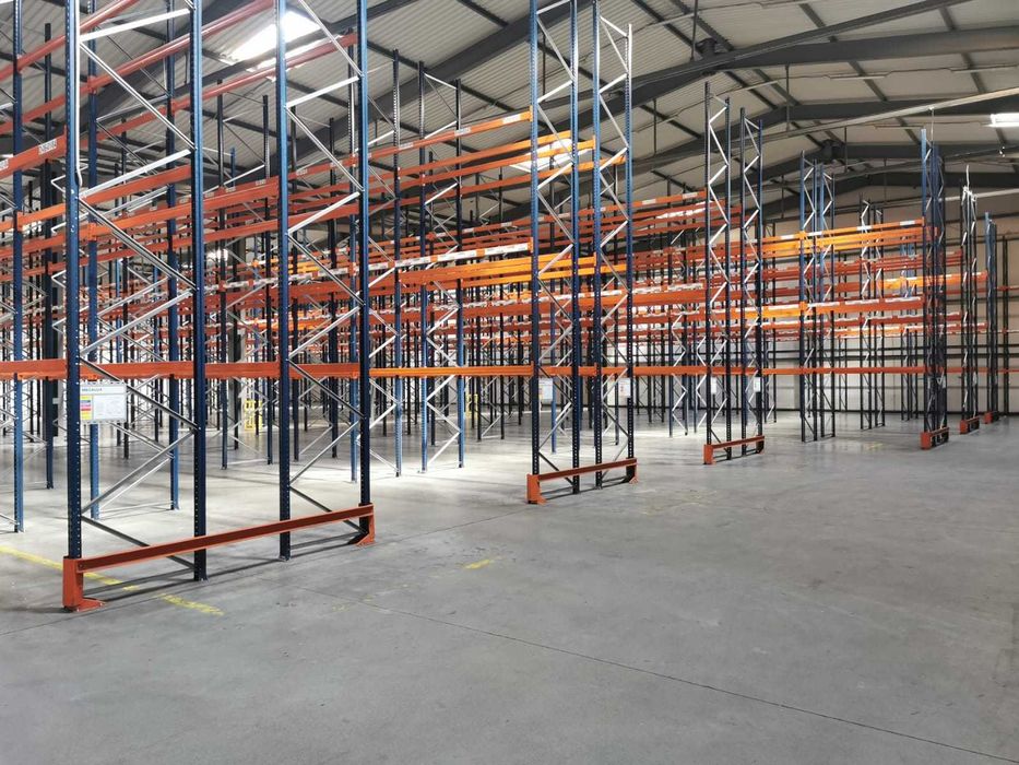 Regały paletowe, magazynowe, nowe i używane, skup - sprzedaż