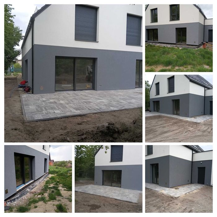 Brukowanie Brukarstwo Kostka Brukowa Układanie kostki brukowej Zabrze