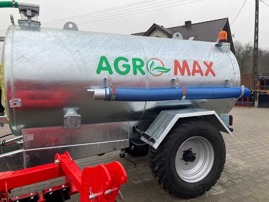 Beczkowóz 5000 litrów, Agro Max. Wóz asenizacyjny