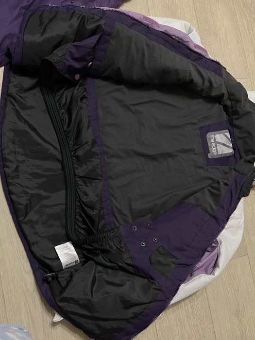 Лыжный костюм s, xs фиолетовый, белый