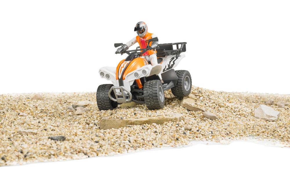 Prezent  Zabawka Quad ATV z Kierowcą Pojazd terenowy 63000