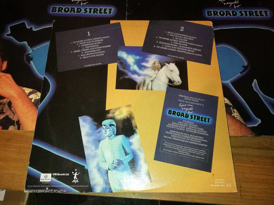 PAUL   MACCARTNEY - Give My Regards To Broad Street LP