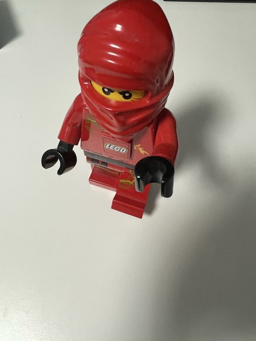 Lega Ninjago Led Torch flashlight XL red Ninja Kai mini figurka