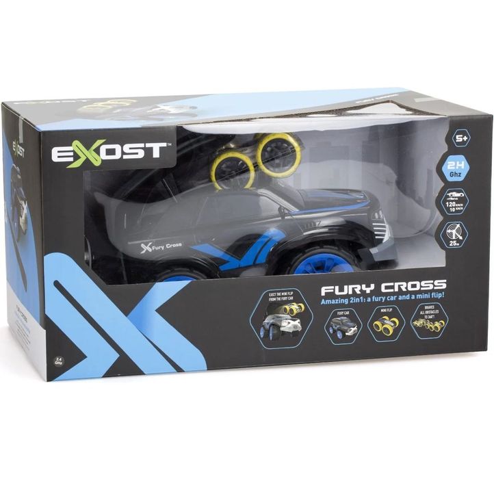 EXOST Fury Cross Samochód Zdalnie Sterowany RC 2w1 Duży
