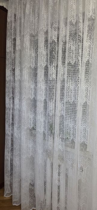 Тюль жаккард ялинка