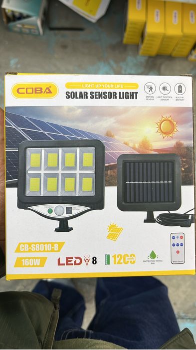 Holofotes externos com sensor led