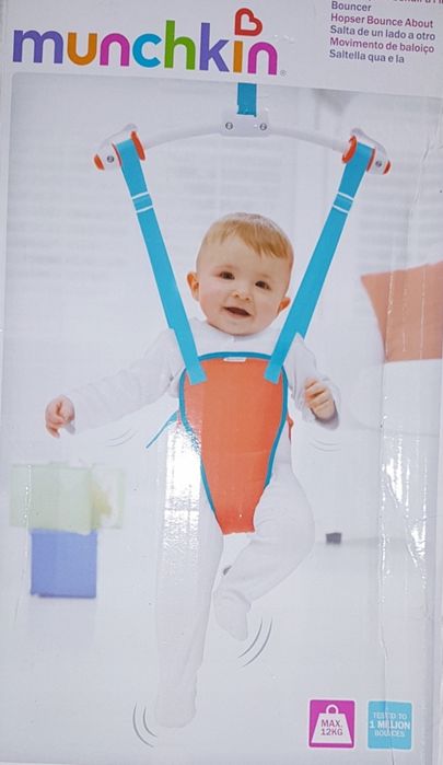 Skoczek dla dziecka szelki bujak huśtawka uprząż