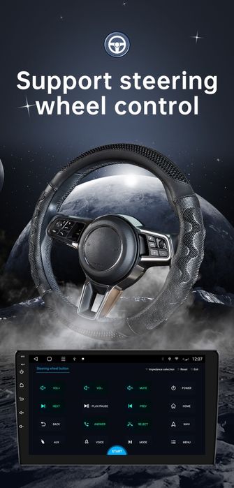 Rádio 7" android Toyota Corolla E120 CARPLAY WIFI GPS 2/32GB Novo
