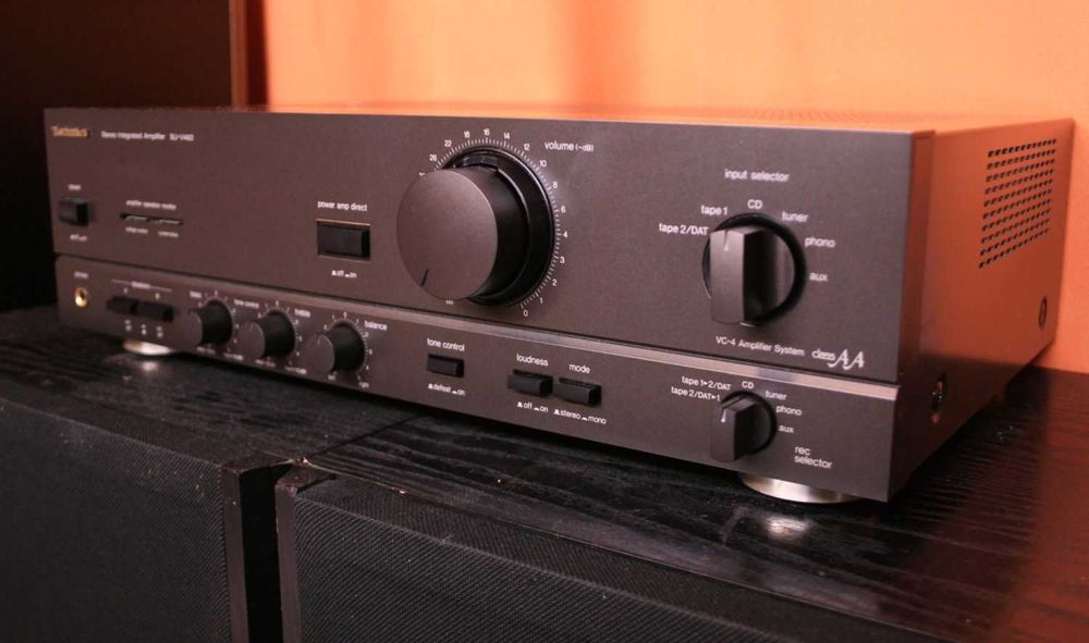 Technics SUV460 Elegancki potężny+wzmacniacz 100% sprawny 120W