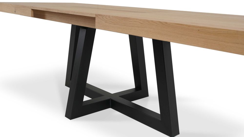 Stół IKON 200 x 90 cm rozkładany dąb nat dziki