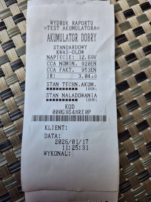 Akumulator 12V 110 Ah 920A