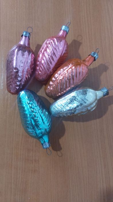 Антиквариат ёлочные украшения СССР подставка для ёлки