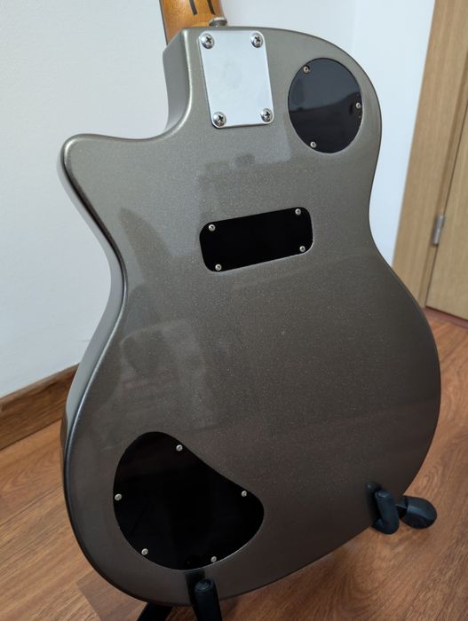 Harley Benton Hybrid Steel BK