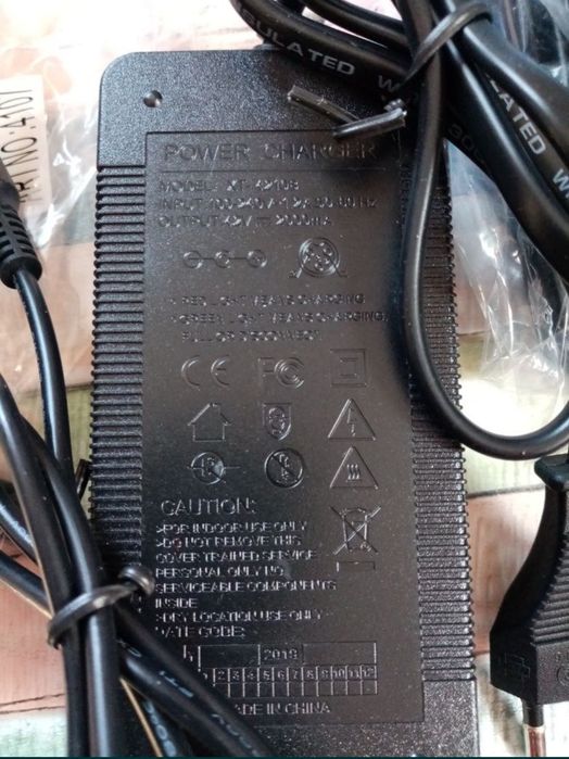 Зарядное устройство 42V 2A для гироборда сигвея гироскутера зарядка