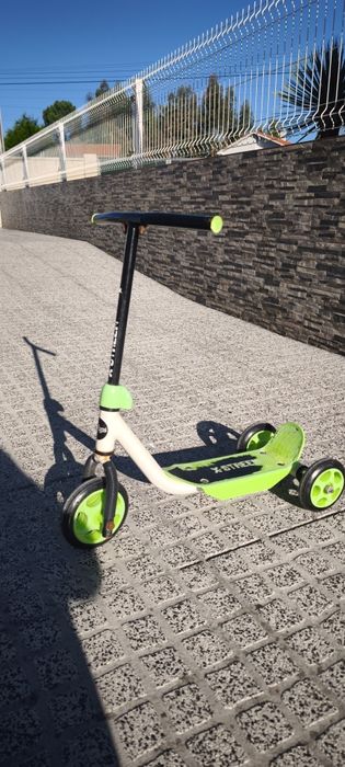 Trotinete d cor verde