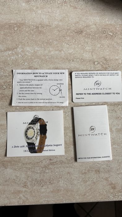 Zegarek MintWatch Żaglowiec