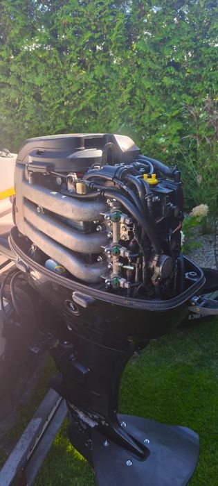 Łódź Bever 445, 50 km Suzuki, Przyczepa.