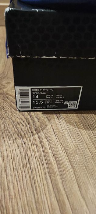 Nike  Kobe 6 Protro Dodgers 48,5 NOVO PREÇO