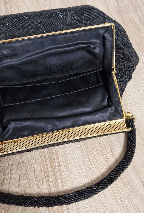 Pochete Bolsa Missangas Vintage de Cerimónia