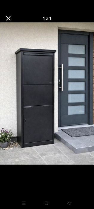 Skrzynka na paczki kurierskie