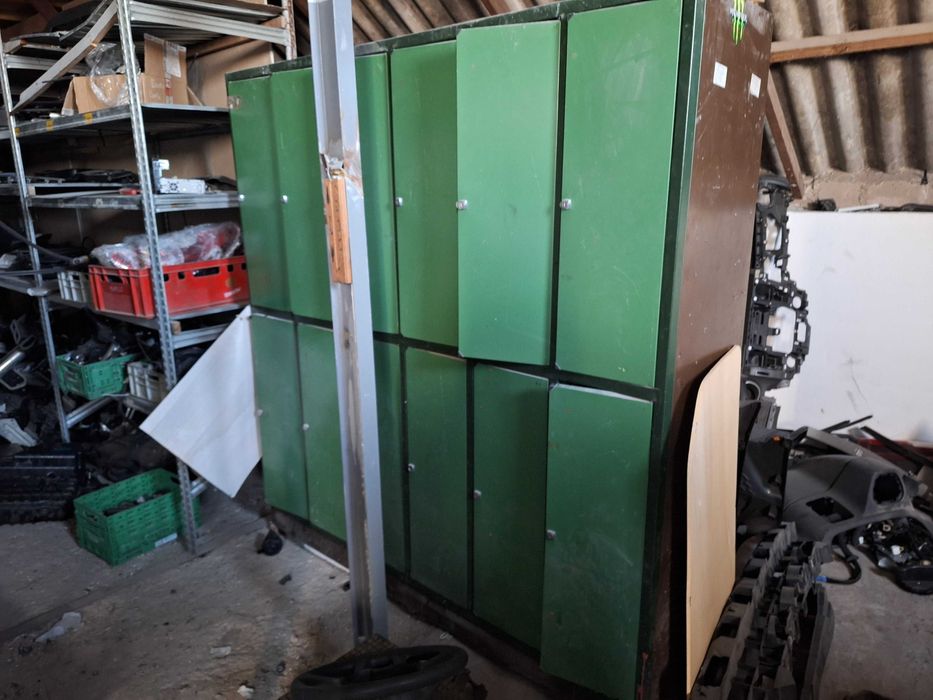 Szafa na Ubrania Robocze Garażowa Pracownicza Metalowa BHP